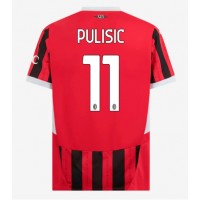 AC Milan Christian Pulisic #11 Replika Hemmatröja 2024-25 Kortärmad